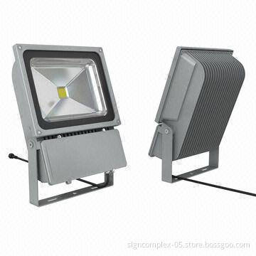 100W Power LED Floodlights with High-utilization of Power and Use 1-piece Integrated High-power